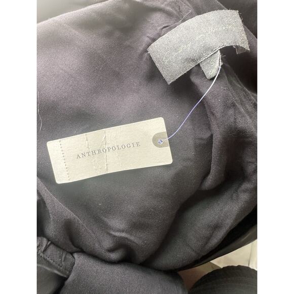Anthropologie Sunday in Brooklyn Black Faux Leather Dress Size S - Picture 8 of 9
